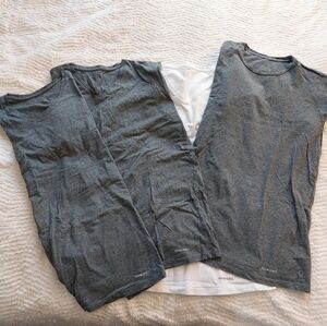 Diesel 4 Pack of Shirts Gray and White